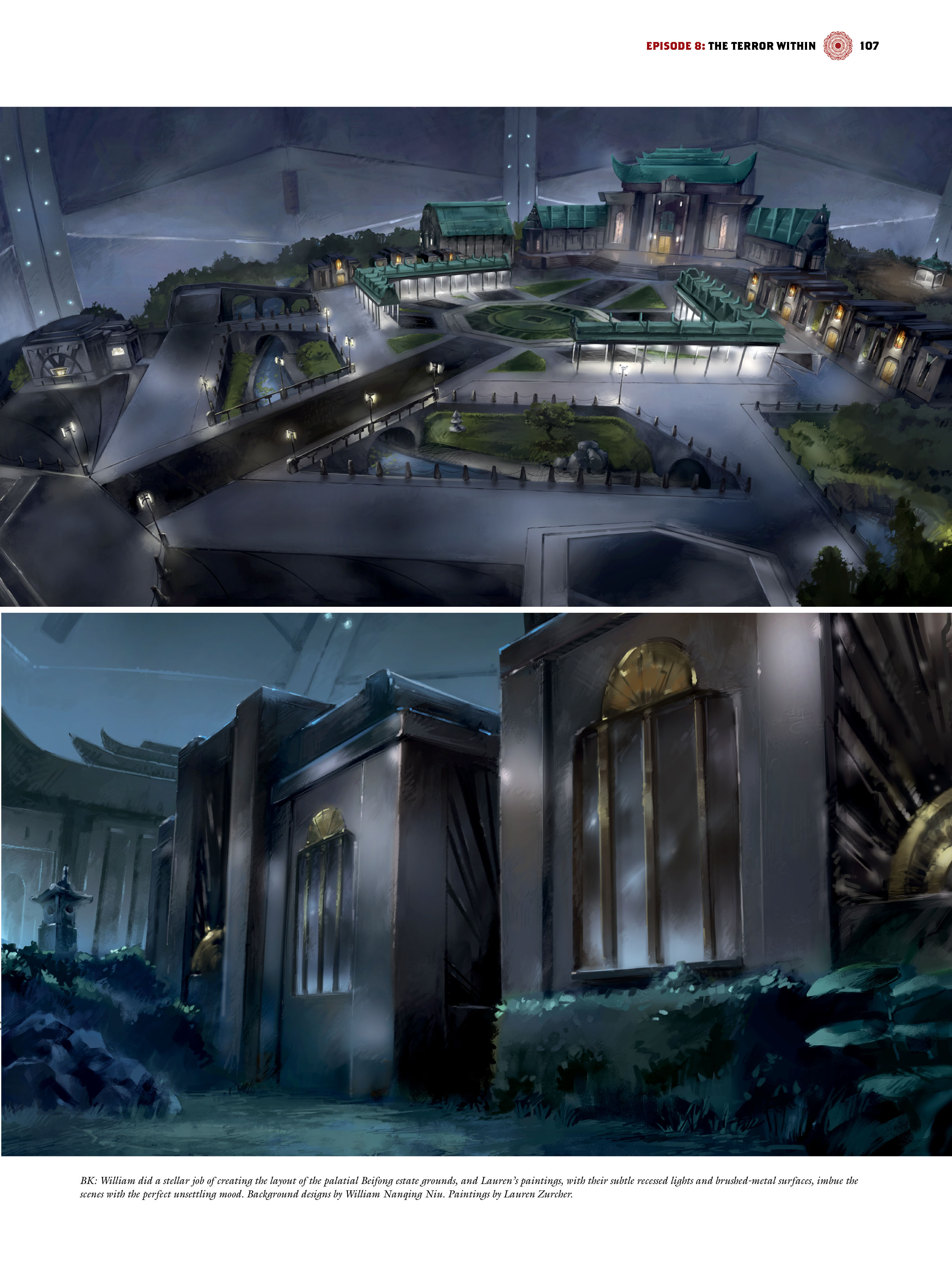 Read online The Legend of Korra: The Art of the Animated Series comic -  Issue # TPB 3 - 108