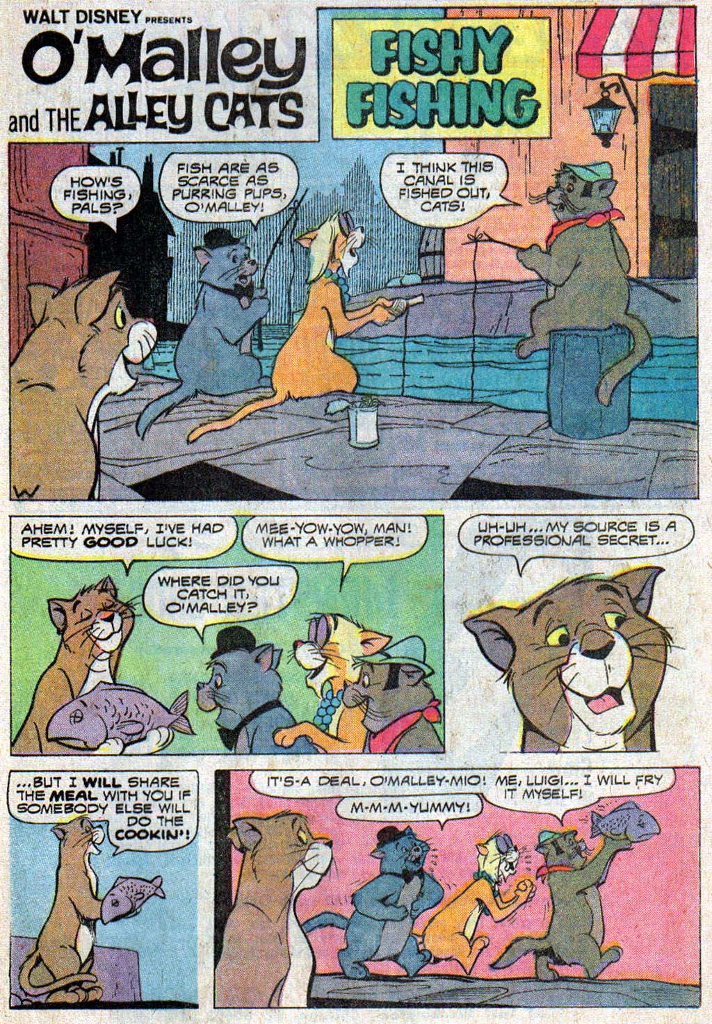 Read online O'Malley and the Alley Cats comic -  Issue #4 - 23