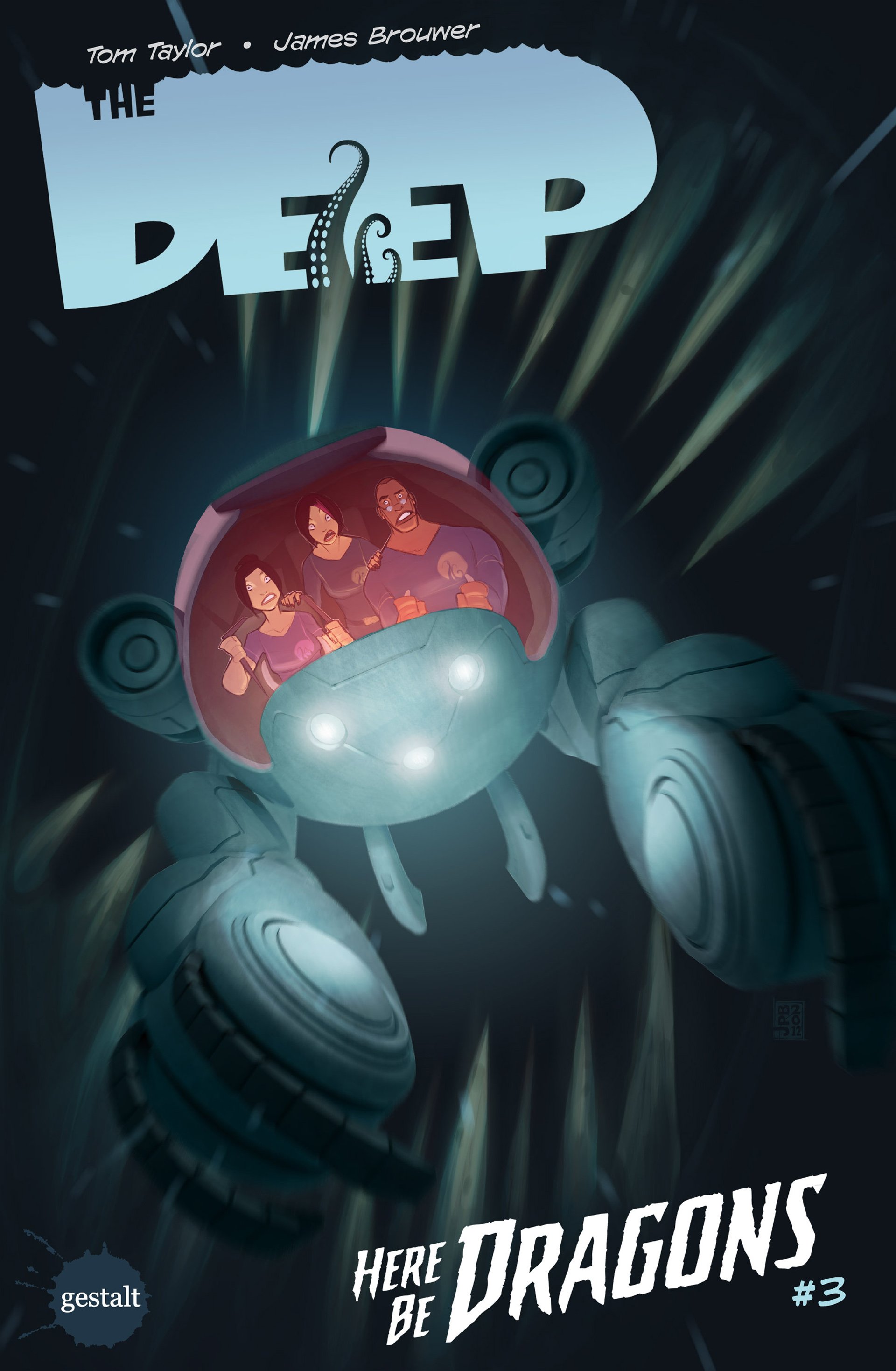 Read online The Deep: Here Be Dragons comic -  Issue #3 - 1