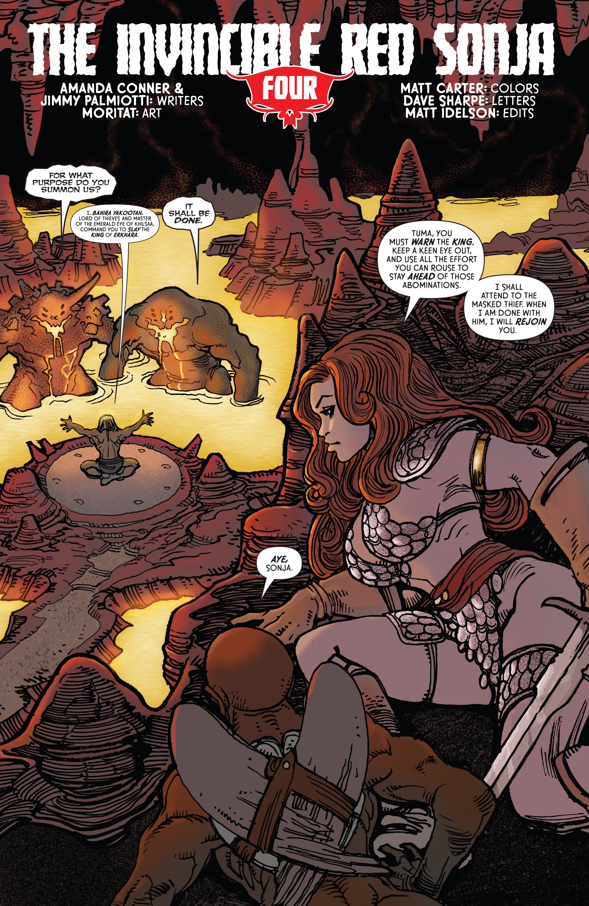 Read online The Invincible Red Sonja comic -  Issue #4 - 7