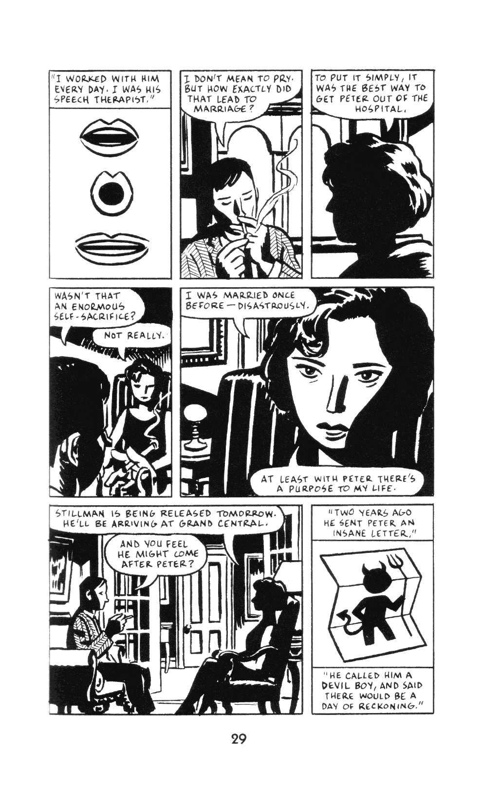 Read online Neon Lit: Paul Auster's City of Glass comic -  Issue # TPB (Part 1) - 35