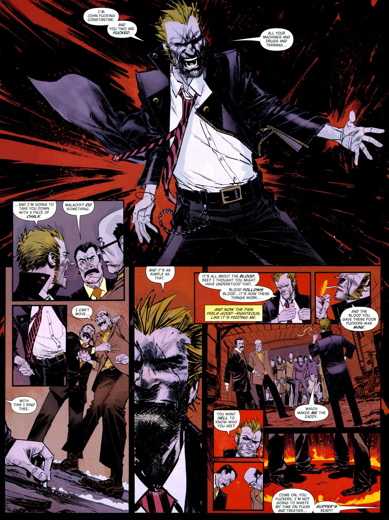 Read online Hellblazer: City of Demons comic -  Issue #5 - 9