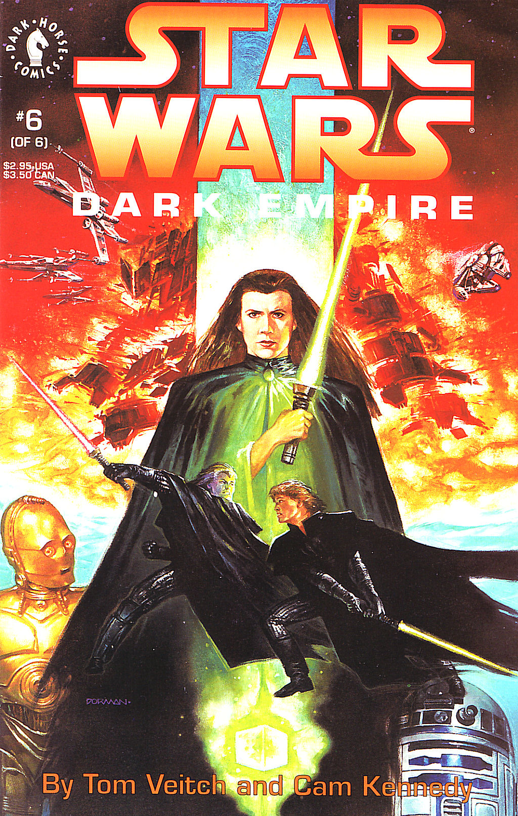 Read online Star Wars: Dark Empire comic -  Issue #6 - 1