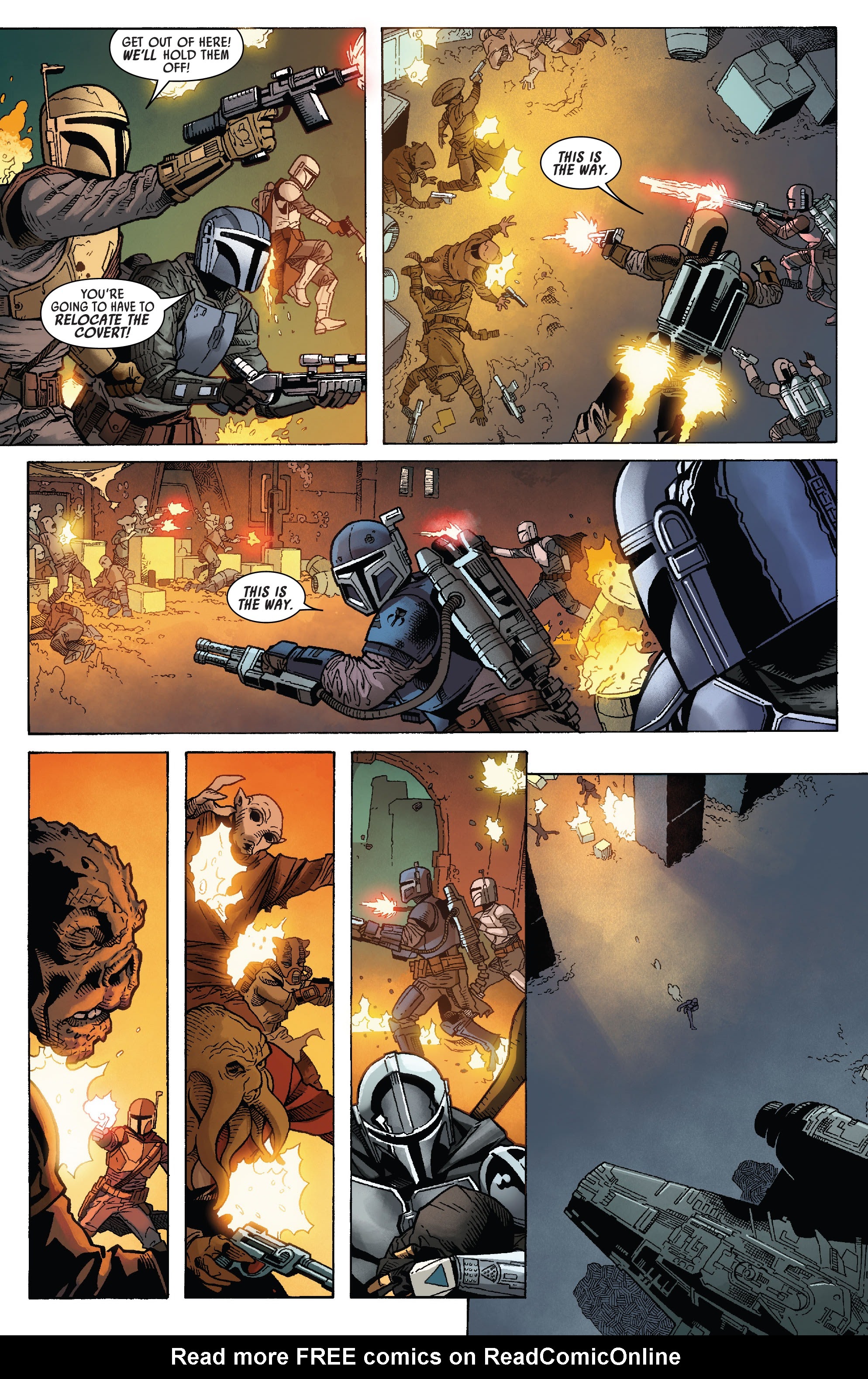 Read online Star Wars: The Mandalorian comic -  Issue #3 - 30