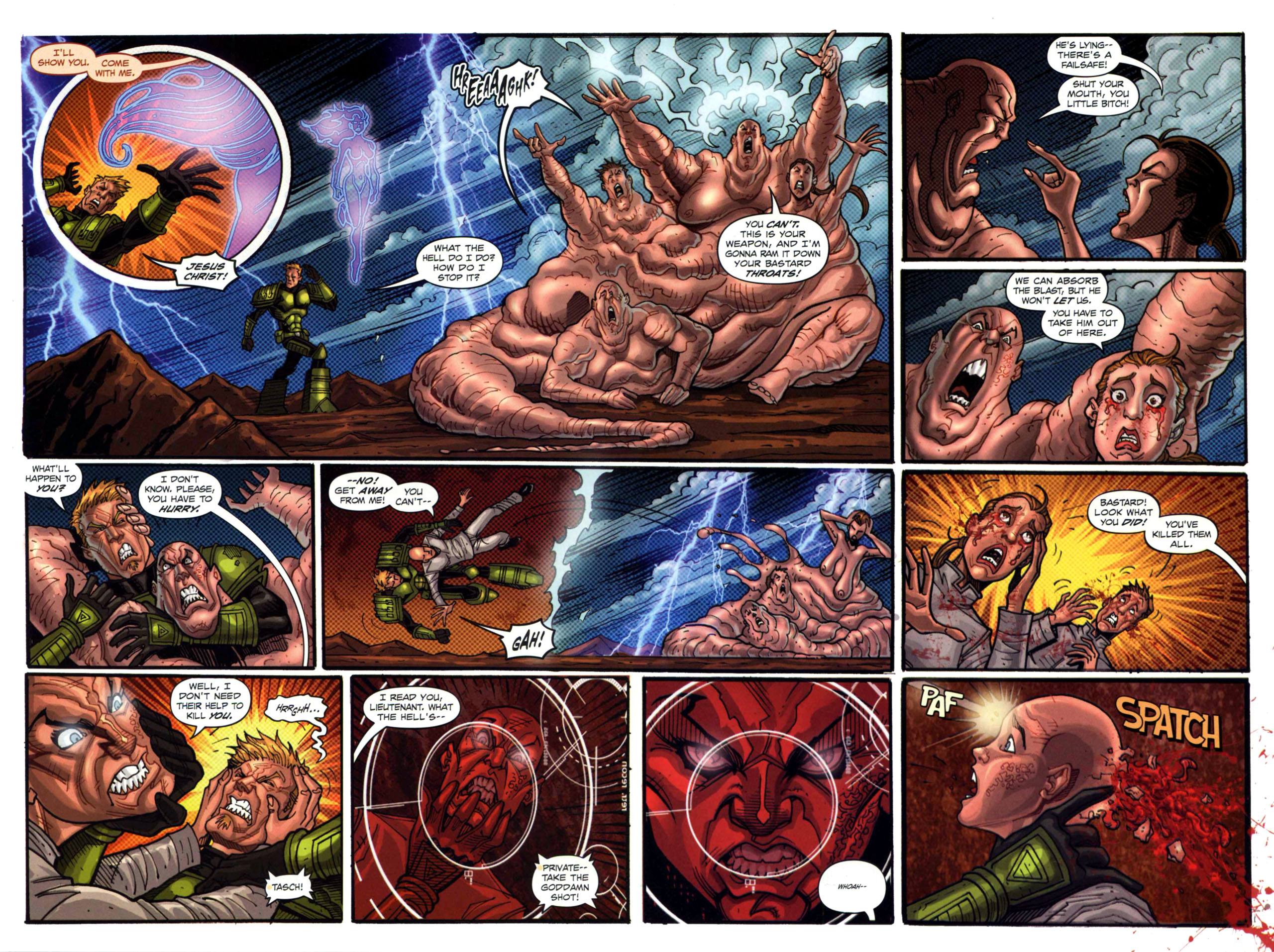 Read online Starship Troopers (2007) comic -  Issue #10 - 22