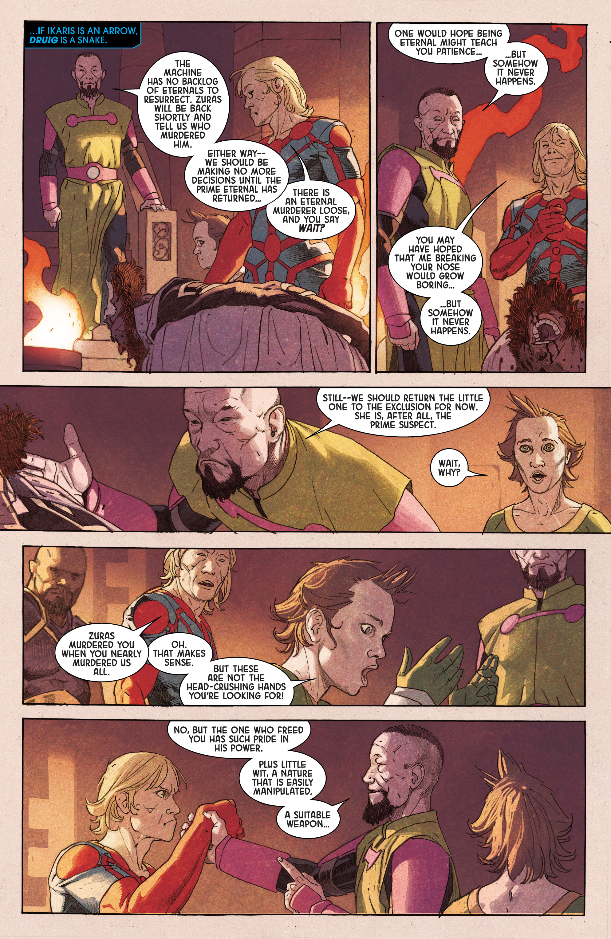 Read online Eternals (2021) comic -  Issue #1 - 24