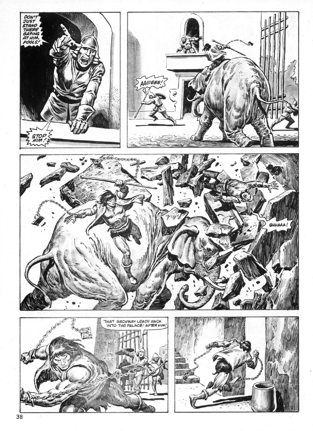 The Savage Sword Of Conan issue 95 - Page 38
