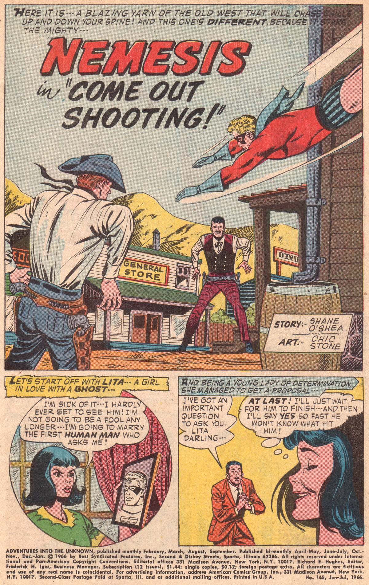Read online Adventures Into The Unknown comic -  Issue #165 - 3