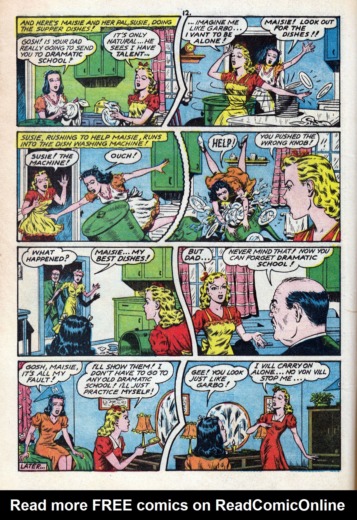 Read online Comedy Comics (1942) comic -  Issue #11 - 14