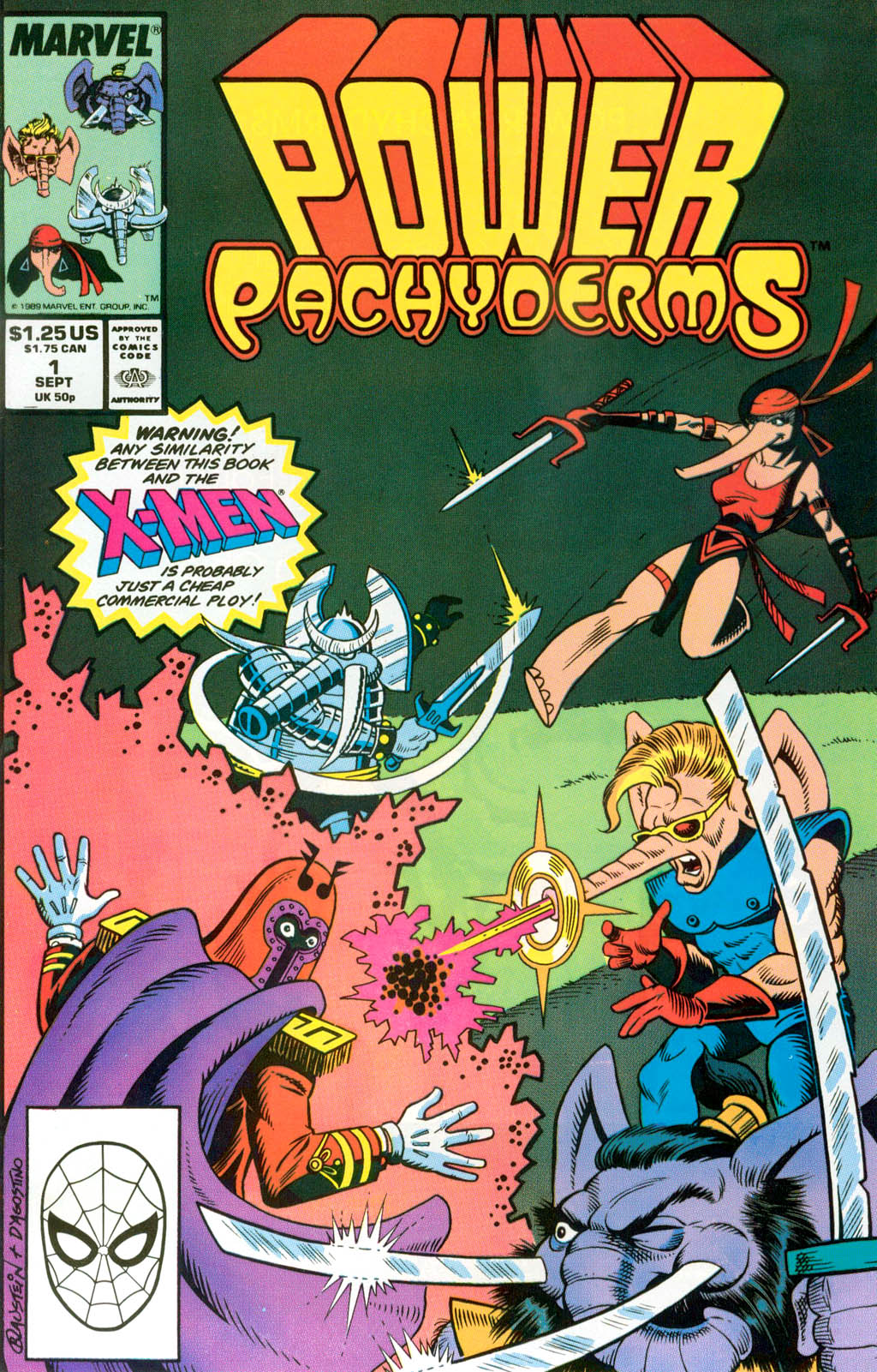 Read online Power Pachyderms comic -  Issue # Full - 1