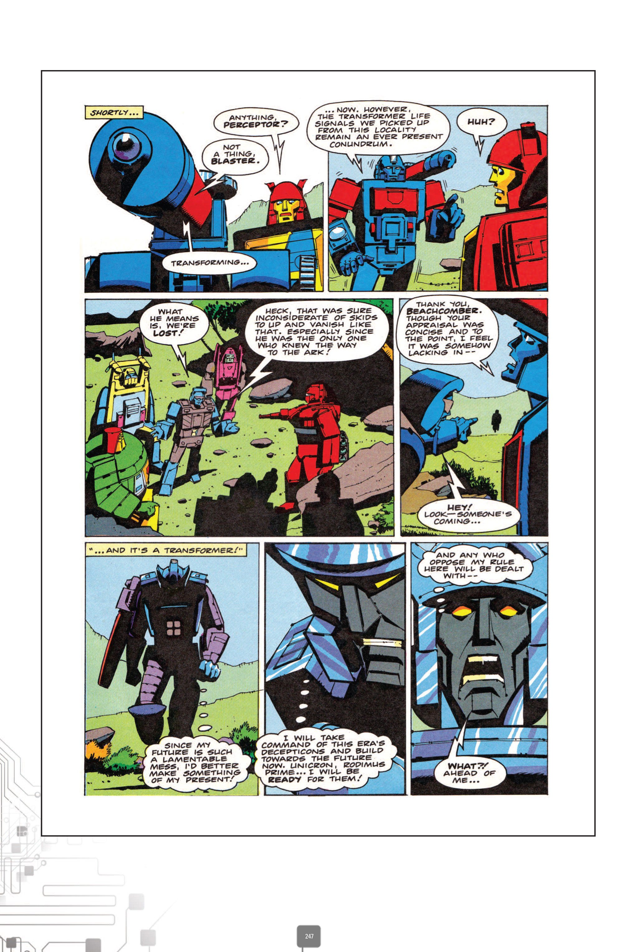Read online The Transformers Classics UK comic -  Issue # TPB 3 - 247