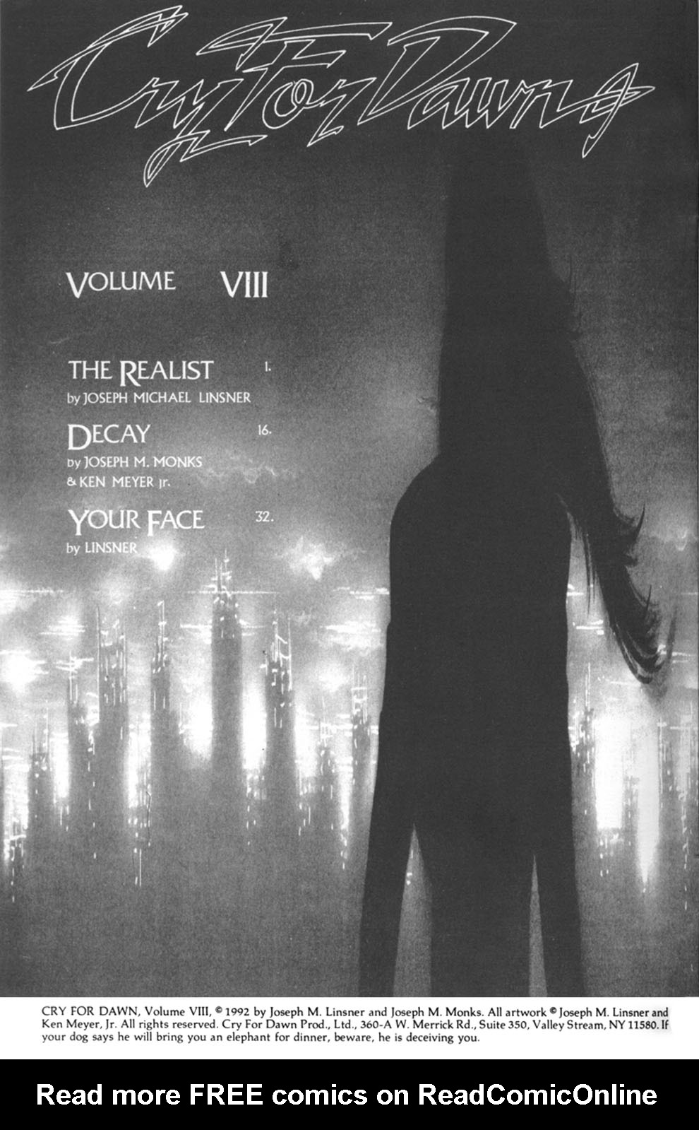 Read online Cry for Dawn comic -  Issue #8 - 3