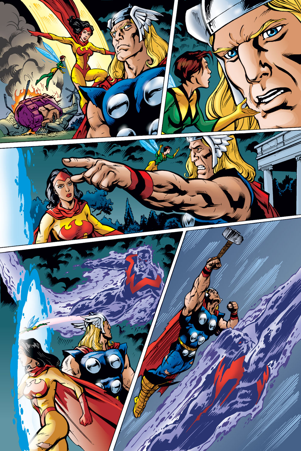 Read online Avengers (1998) comic -  Issue #49 - 17