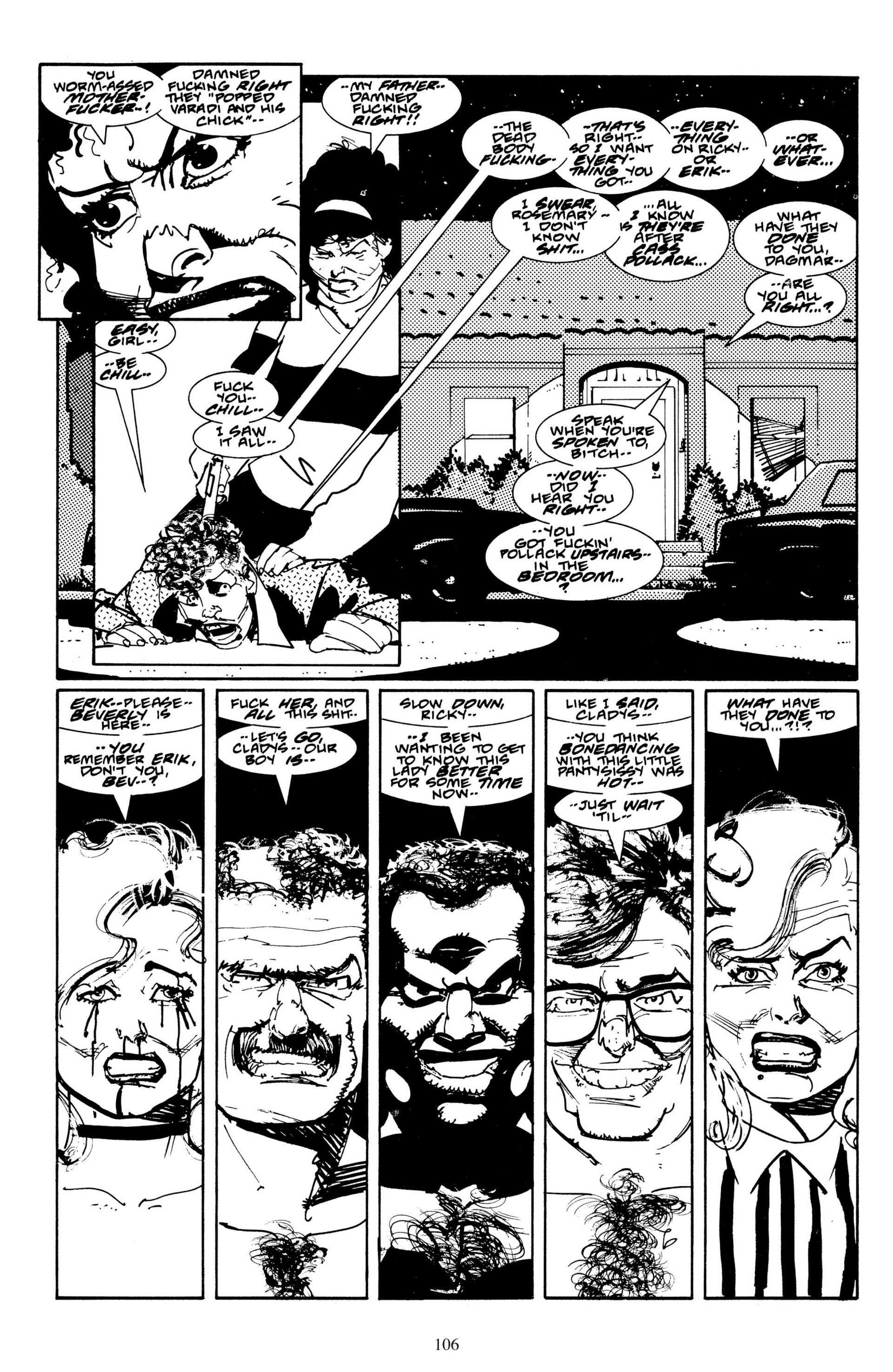 Read online Black Kiss comic -  Issue # TPB - 107