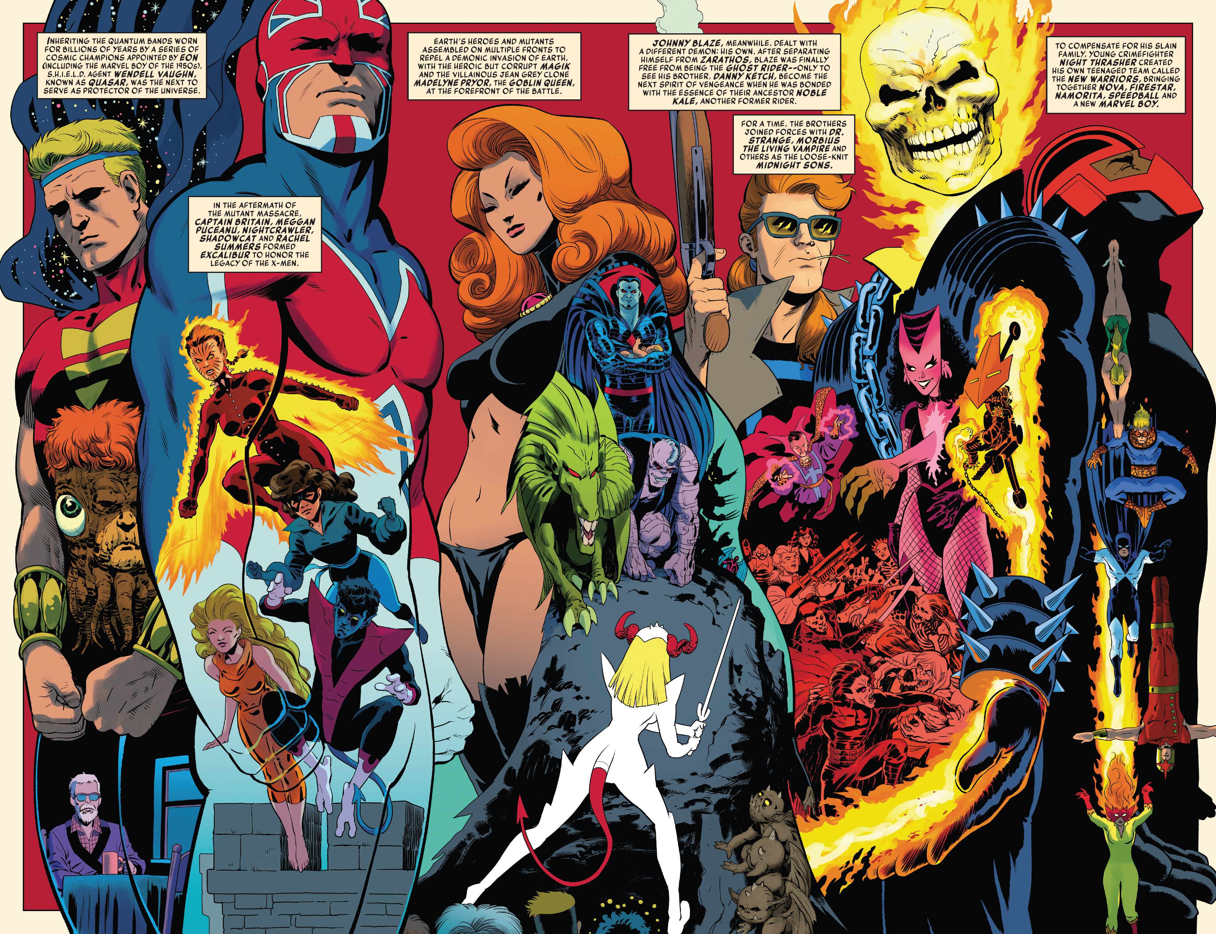 Read online History of the Marvel Universe (2019) comic -  Issue #4 - 14