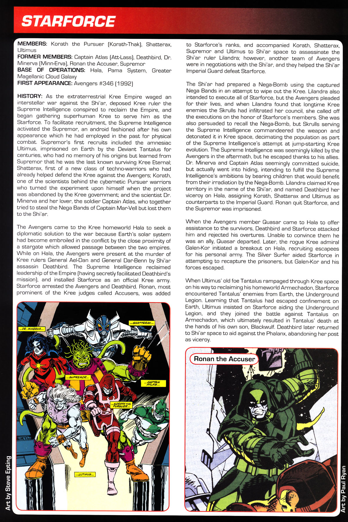 Read online Marvel Legacy:  The 1990's Handbook comic -  Issue # Full - 56