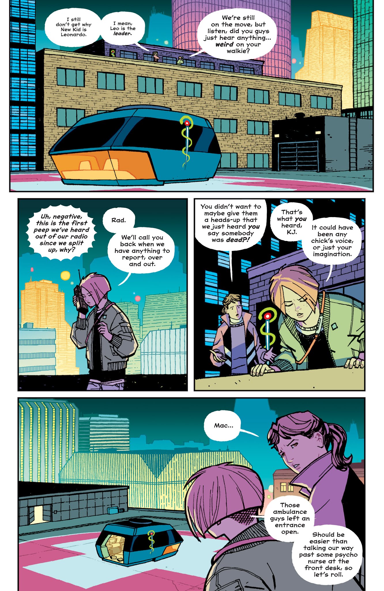 Read online Paper Girls comic -  Issue #23 - 11
