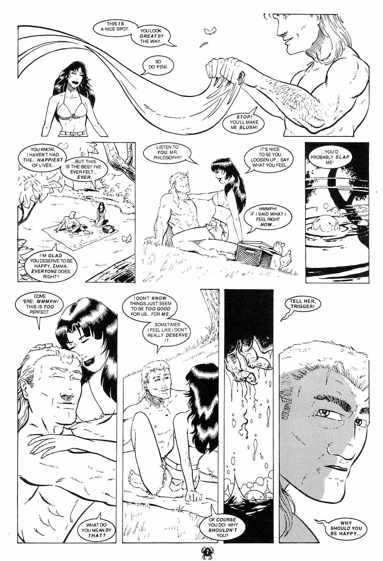 Read online Fangs of the Widow comic -  Issue #4 - 4