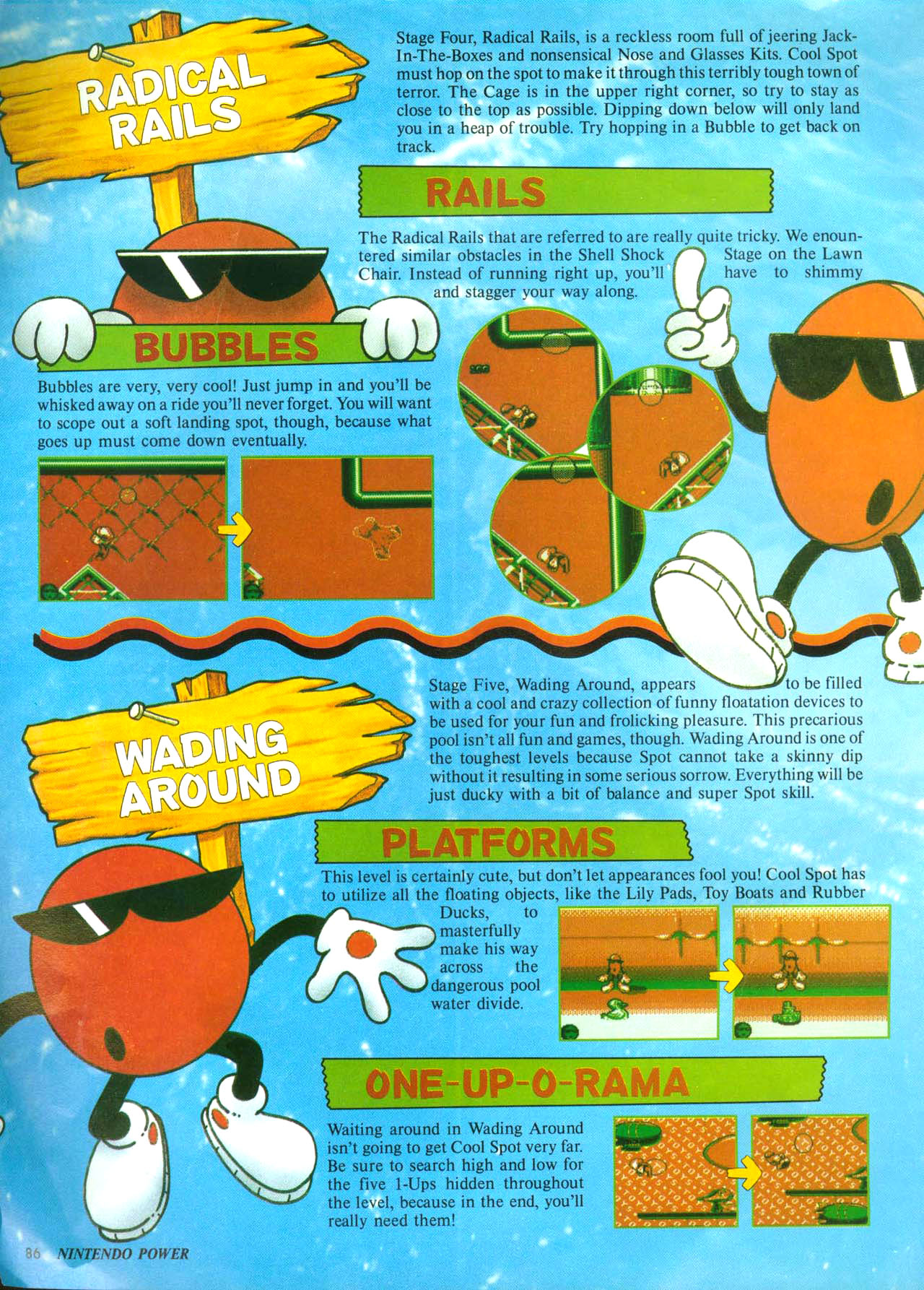 Read online Nintendo Power comic -  Issue #63 - 89