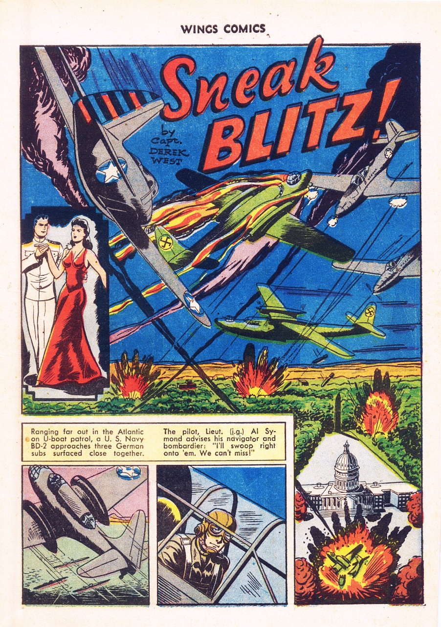 Read online Wings Comics comic -  Issue #37 - 13