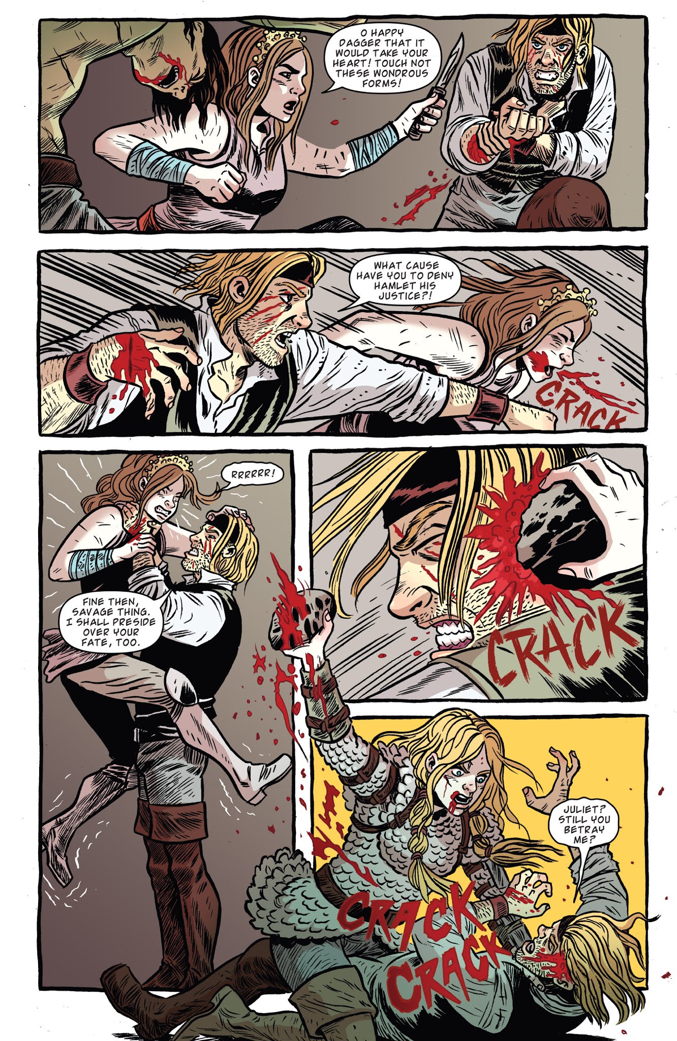 Read online Kill Shakespeare: The Tide of Blood comic -  Issue # TPB - 104