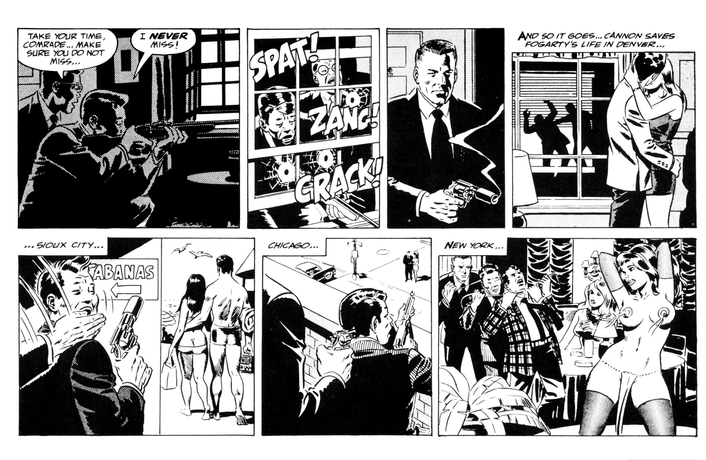 Read online Wallace Wood's Cannon comic -  Issue #4 - 6