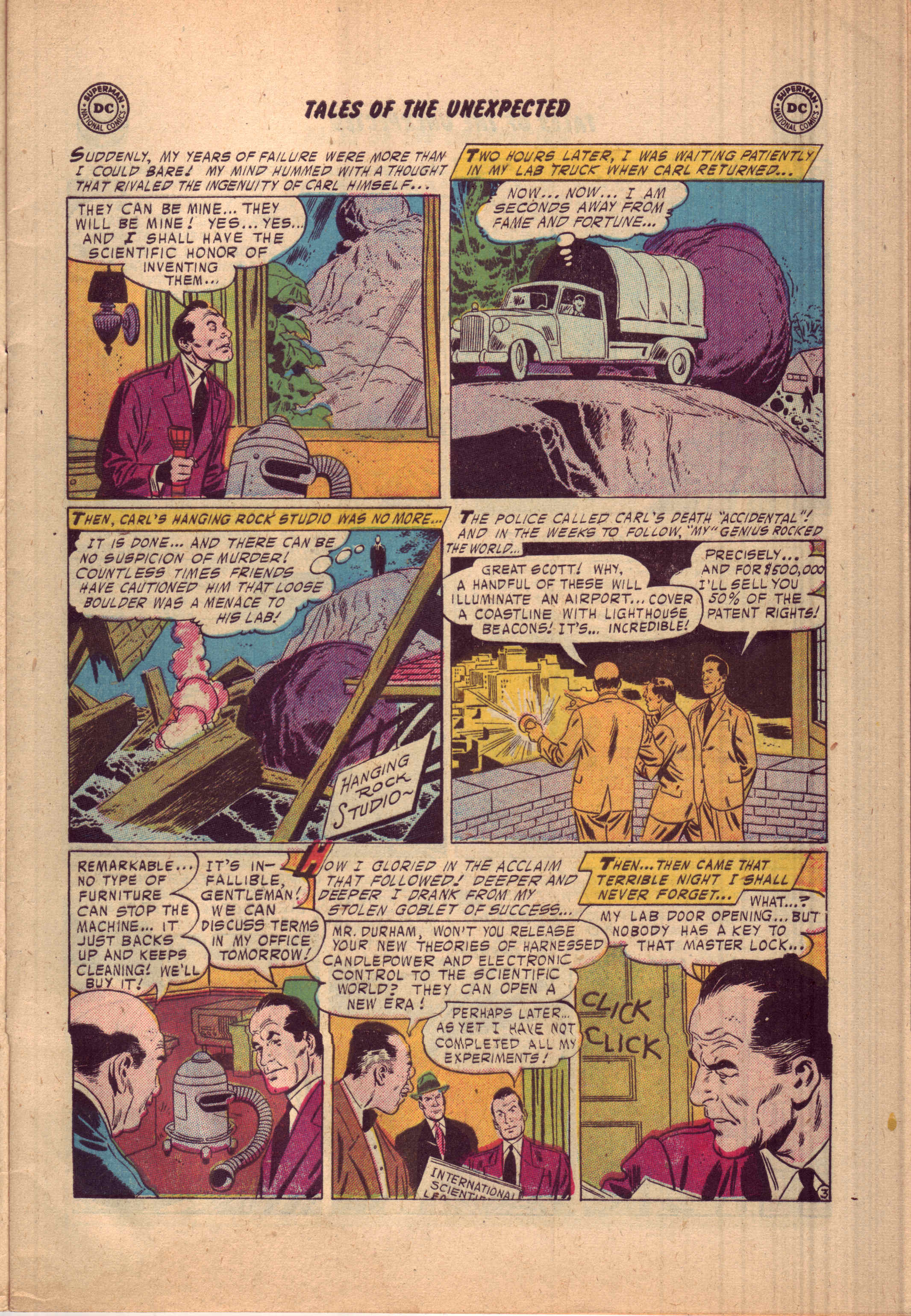 Read online Tales of the Unexpected comic -  Issue #5 - 5