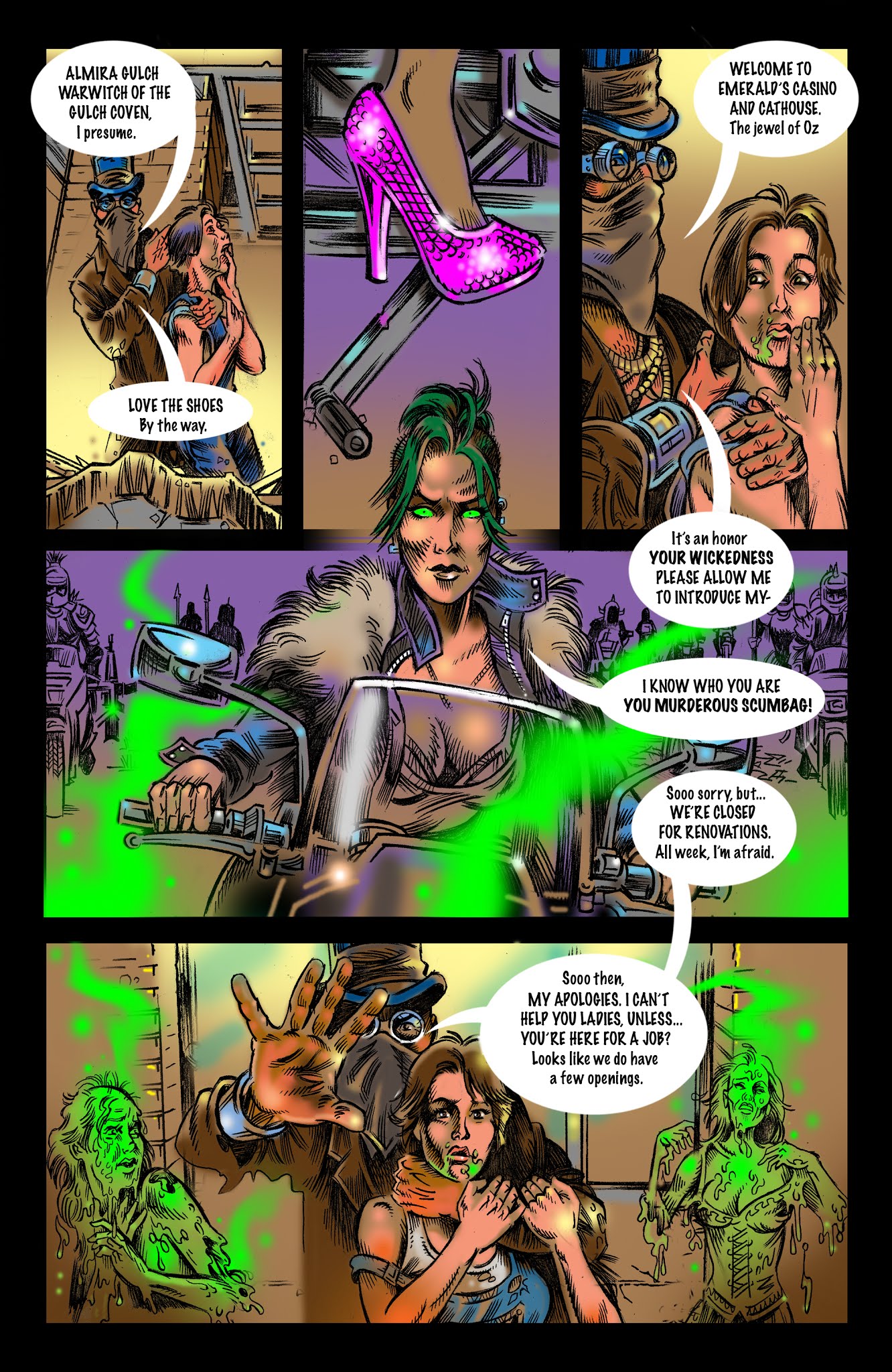 Read online Dorothy's Dead comic -  Issue #4 - 9