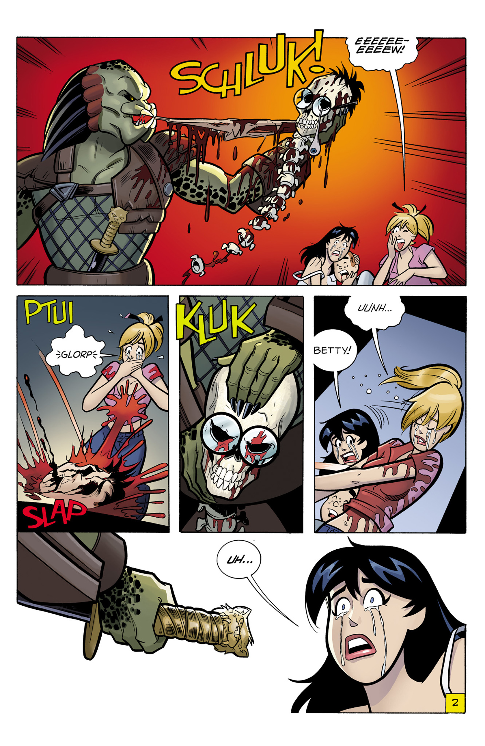 Read online Archie vs. Predator comic -  Issue #4 - 4