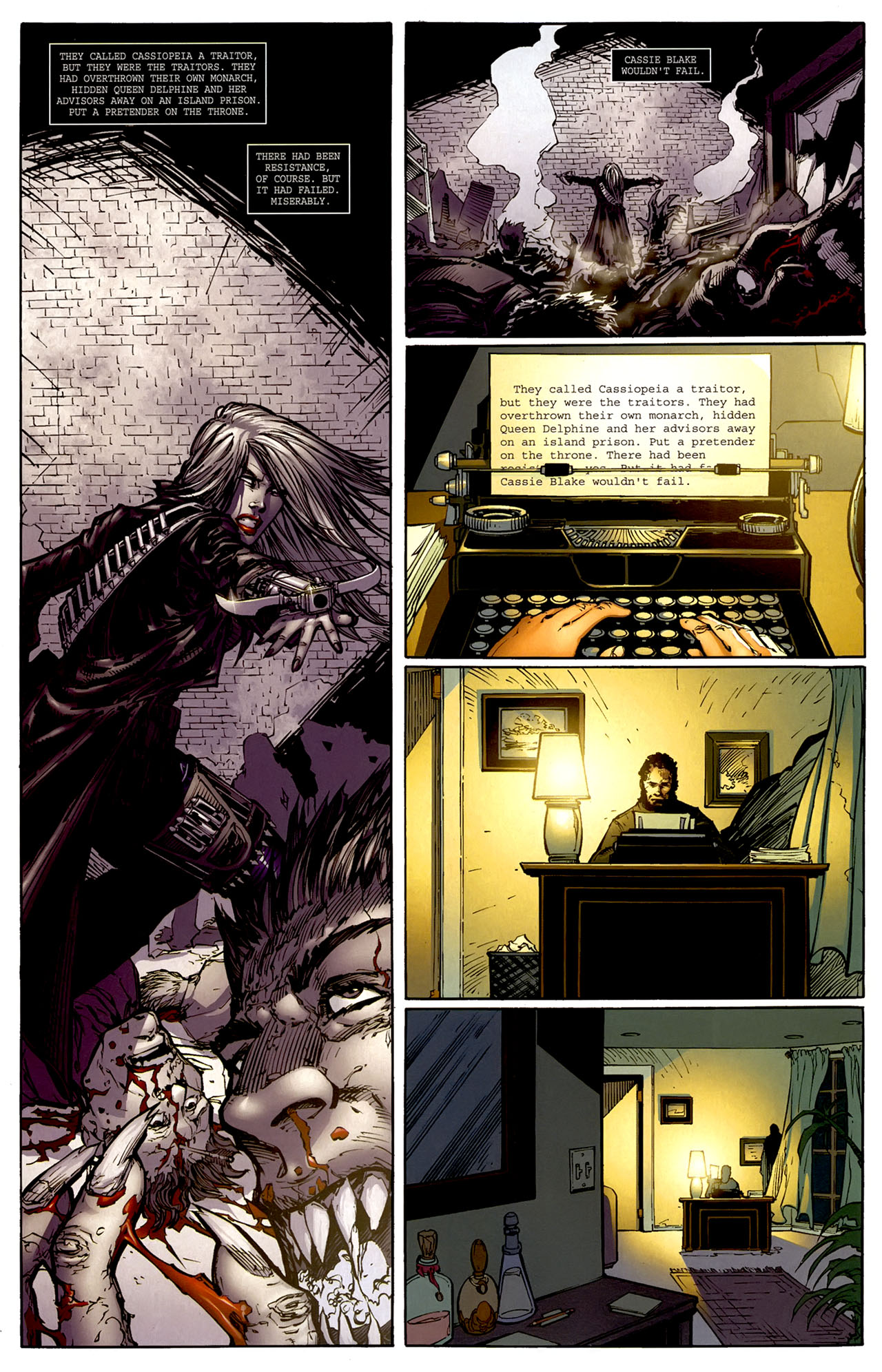 Read online Wetworks (2006) comic -  Issue #12 - 4