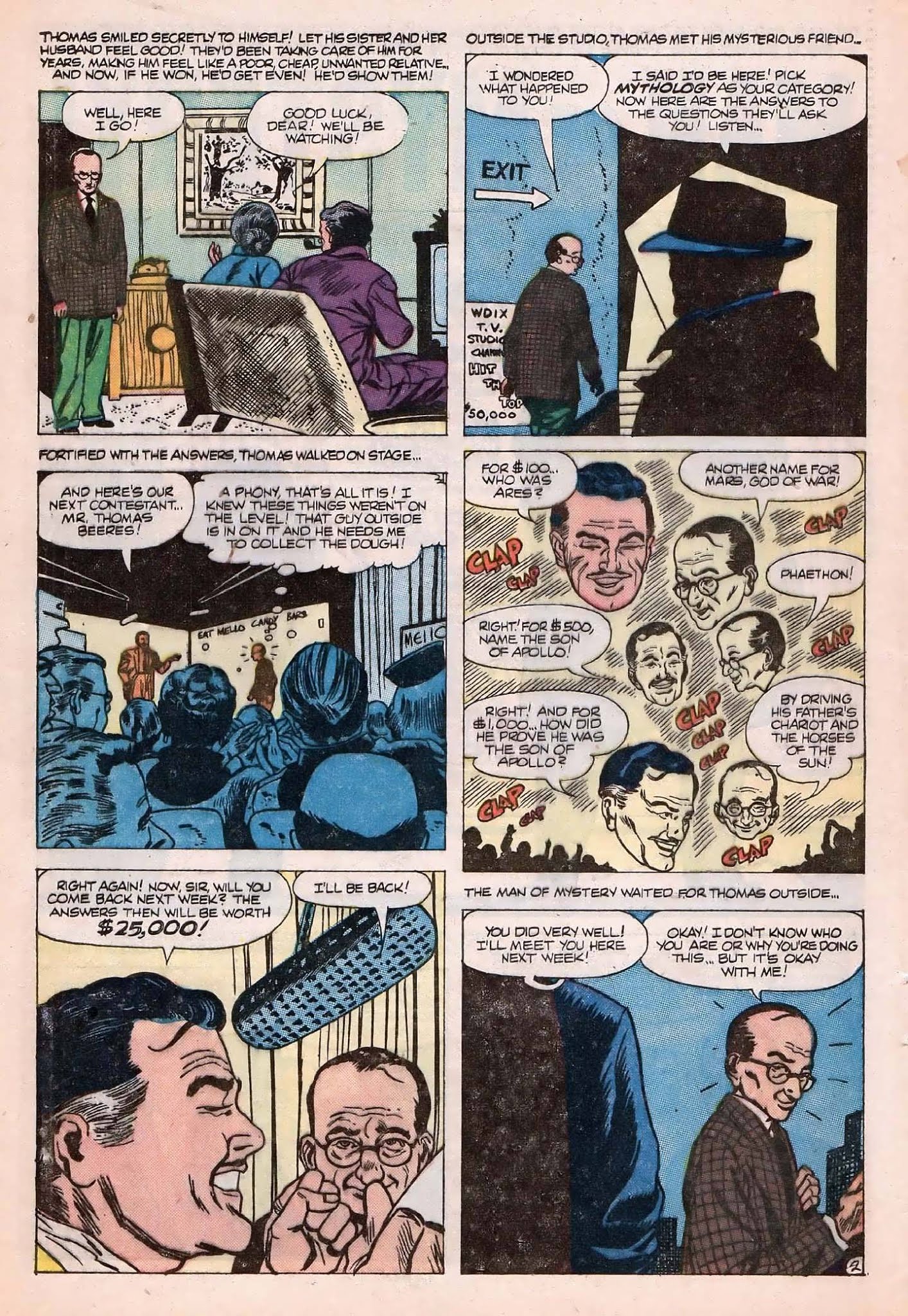 Read online Mystic (1951) comic -  Issue #50 - 4