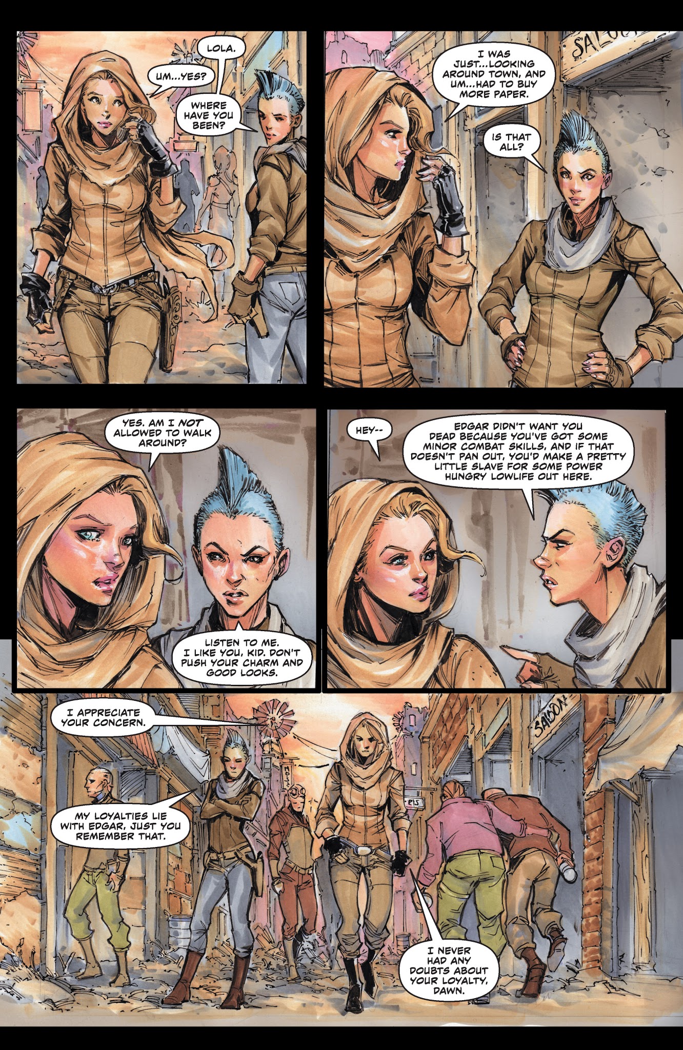 Read online Lola XOXO comic -  Issue #5 - 7