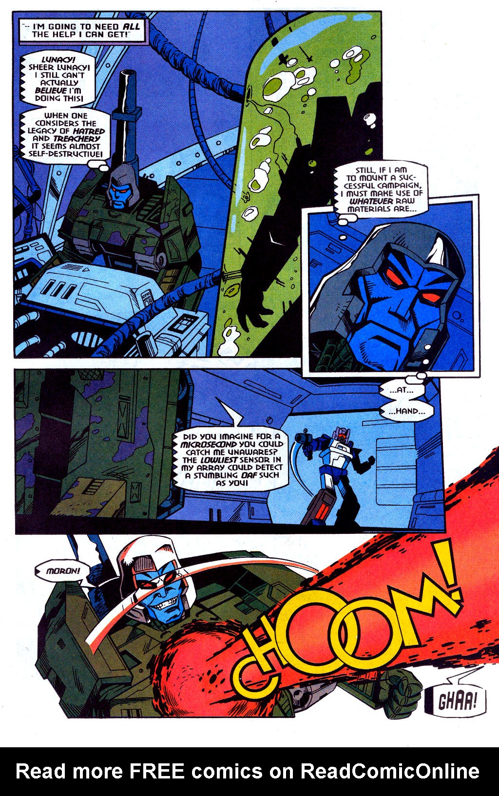 Read online Transformers Generation 2 comic Issue 2
