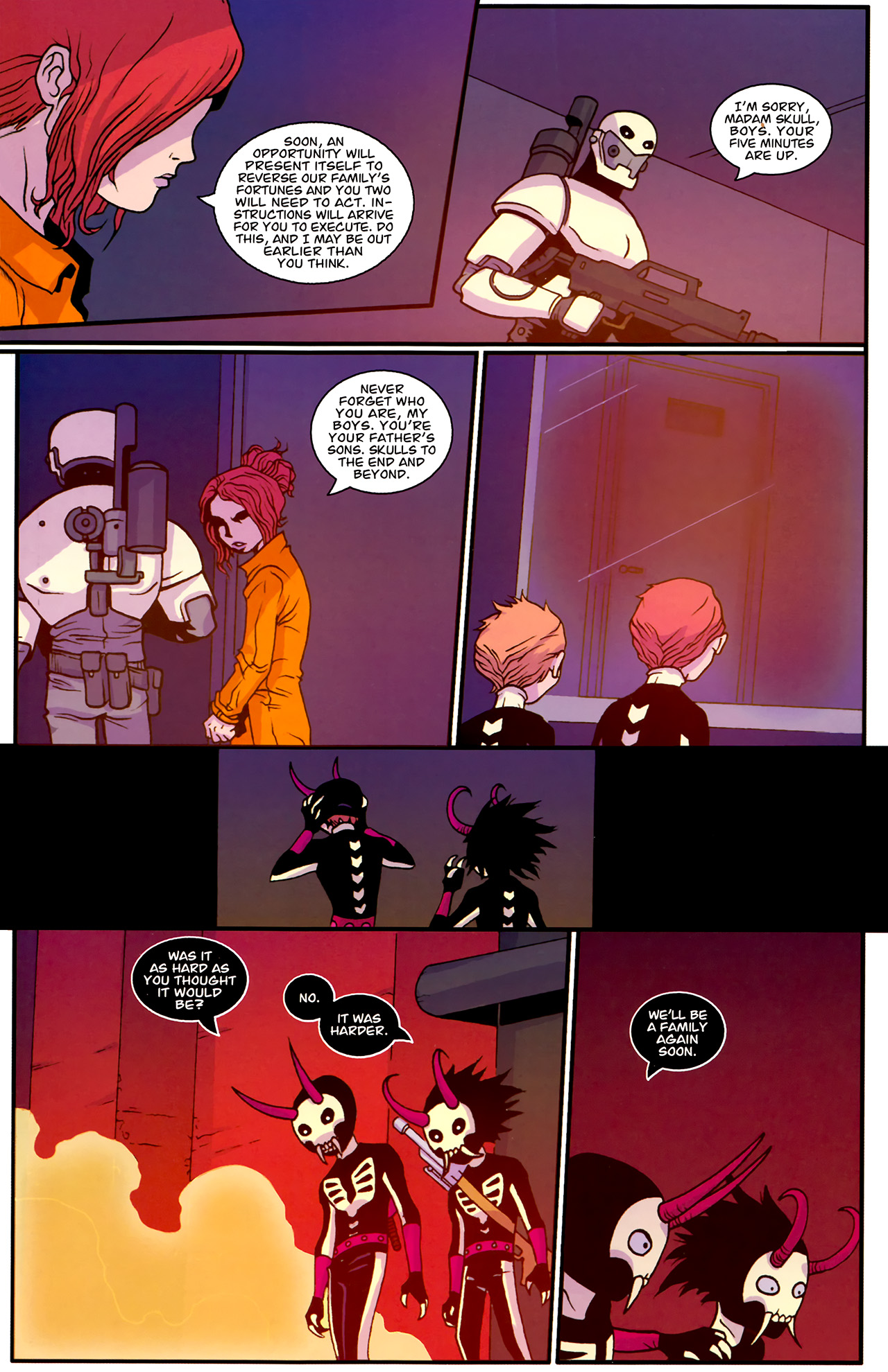 Read online Gladstone's School for World Conquerors (2011) comic -  Issue #3 - 17