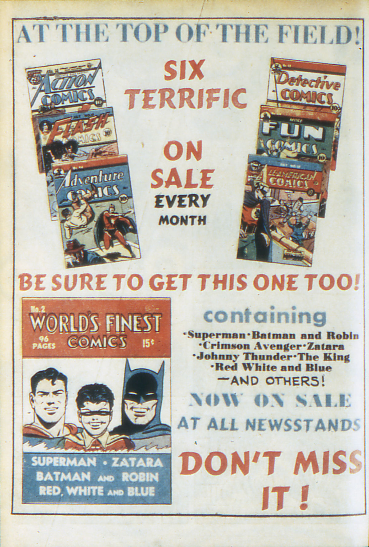 Read online Adventure Comics (1938) comic -  Issue #64 - 67