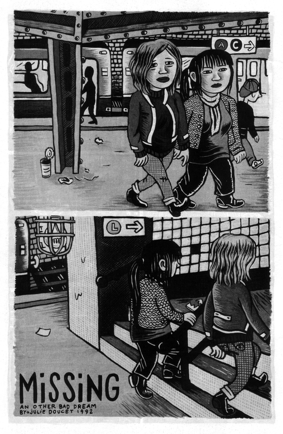 Read online Dirty Plotte comic -  Issue #5 - 6