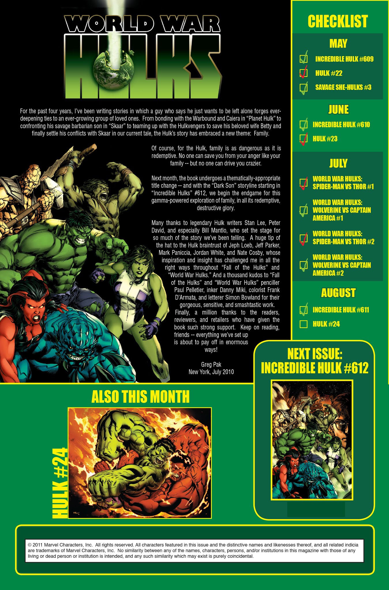 Read online Incredible Hulks: World War Hulks comic -  Issue # TPB - 111