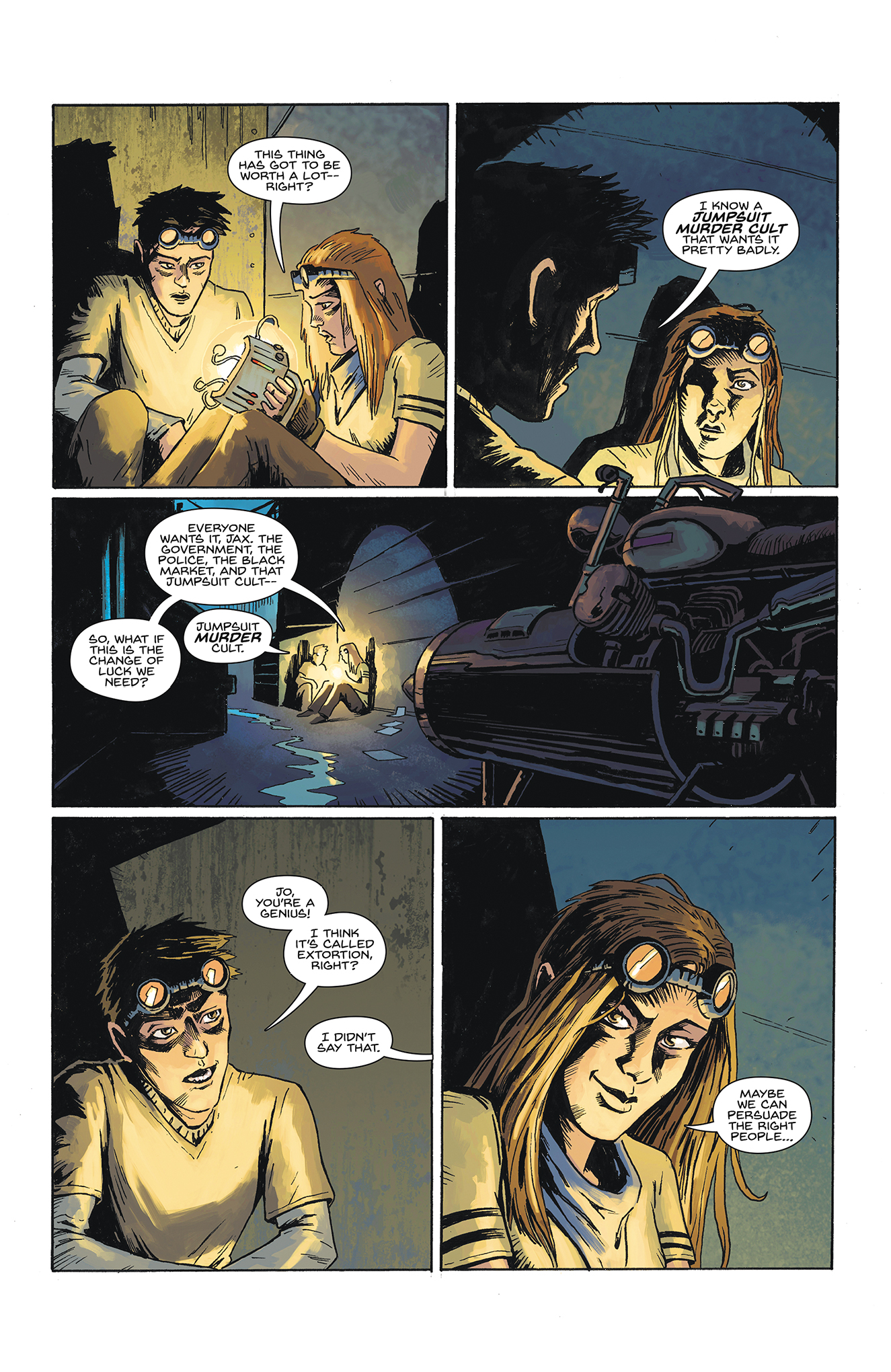 Read online Downcast comic -  Issue #1 - 21