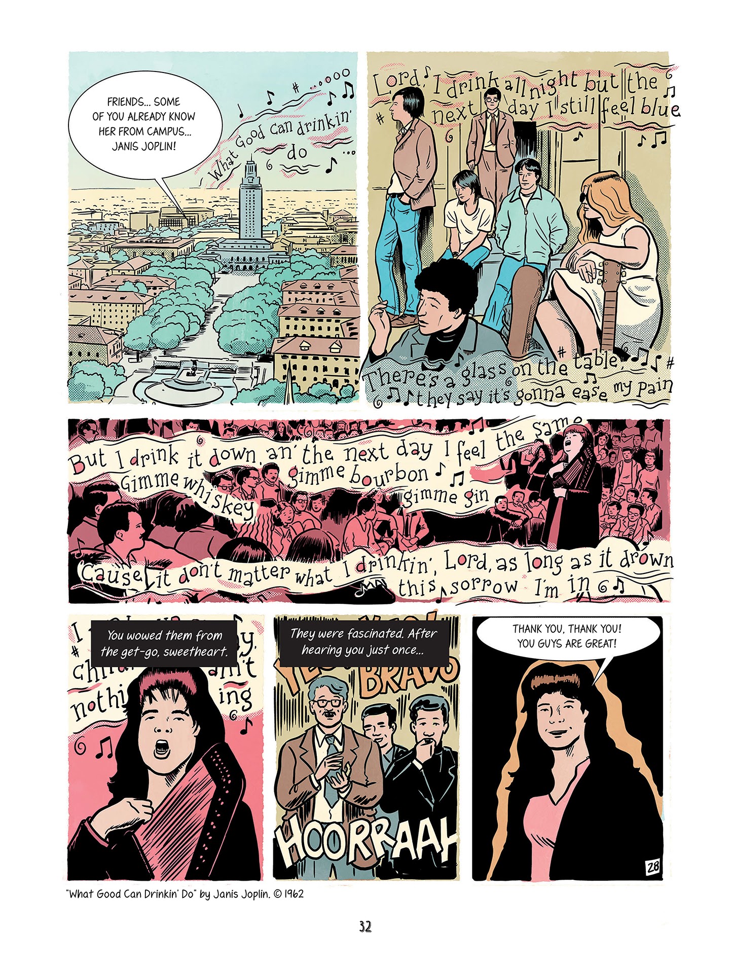 Read online Love Me Please!: The Story of Janis Joplin comic -  Issue # TPB (Part 1) - 33