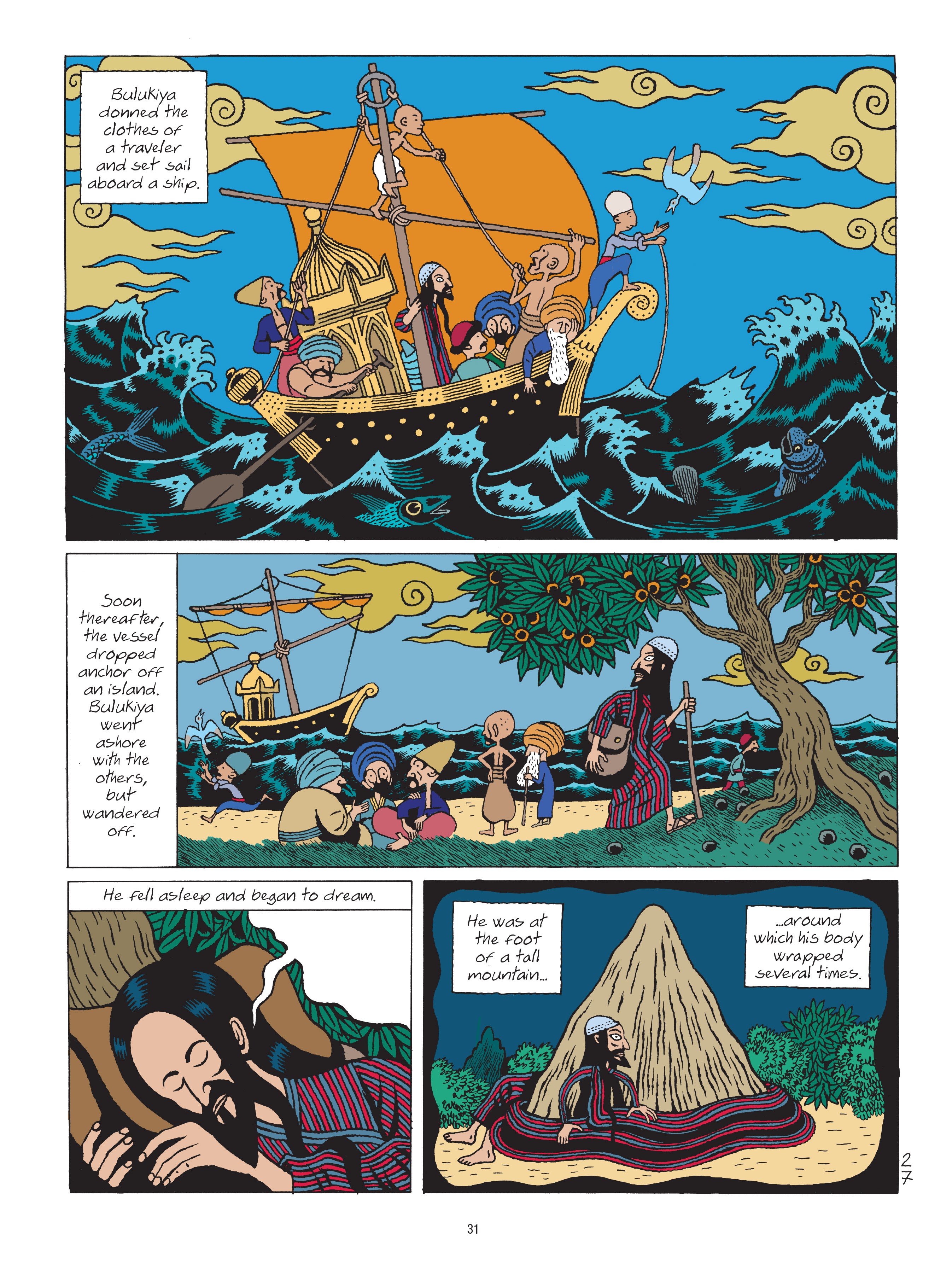 Read online A Tale of a Thousand and One Nights: HASIB & the Queen of Serpents comic -  Issue # TPB - 31