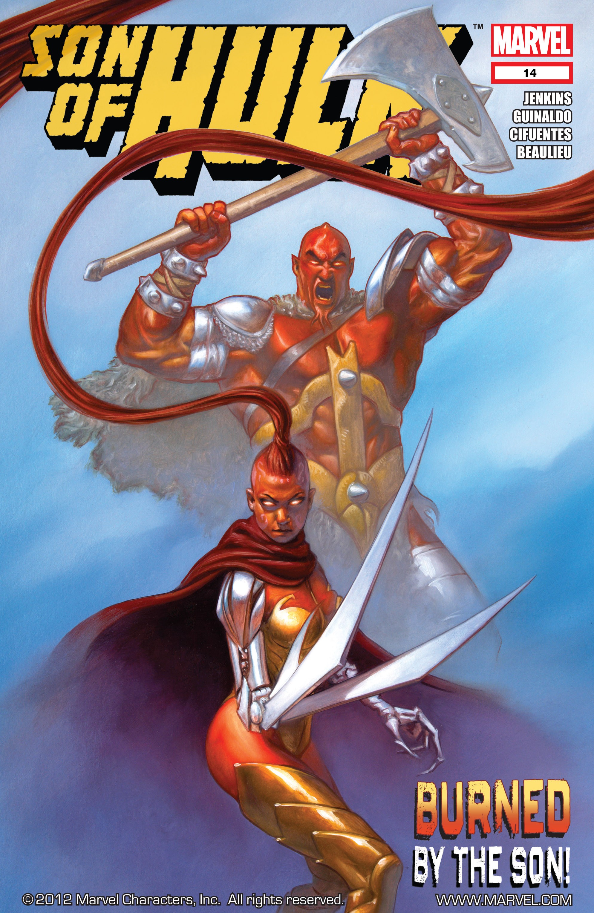 Read online Skaar: Son of Hulk comic -  Issue #14 - 1