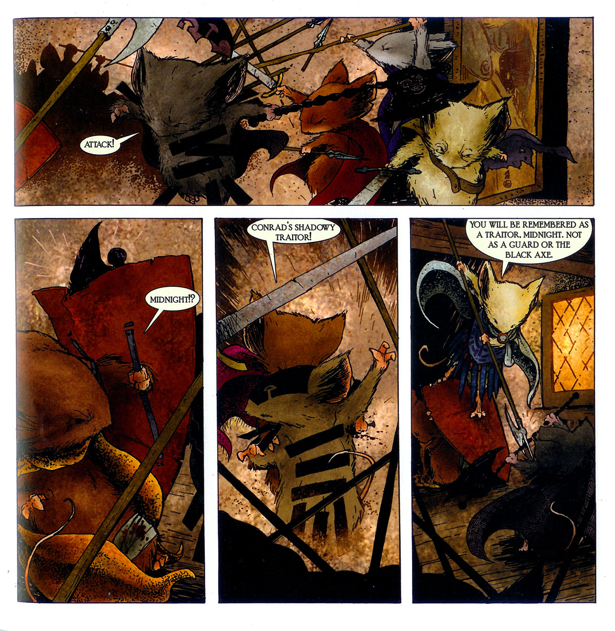 Read online Mouse Guard comic -  Issue #6 - 17