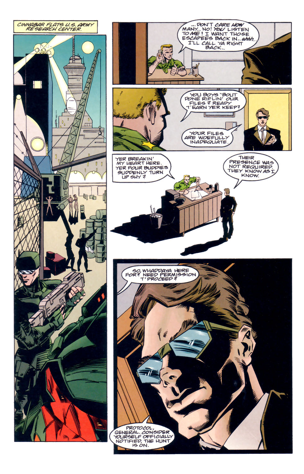 Read online Division 13 comic -  Issue #3 - 13