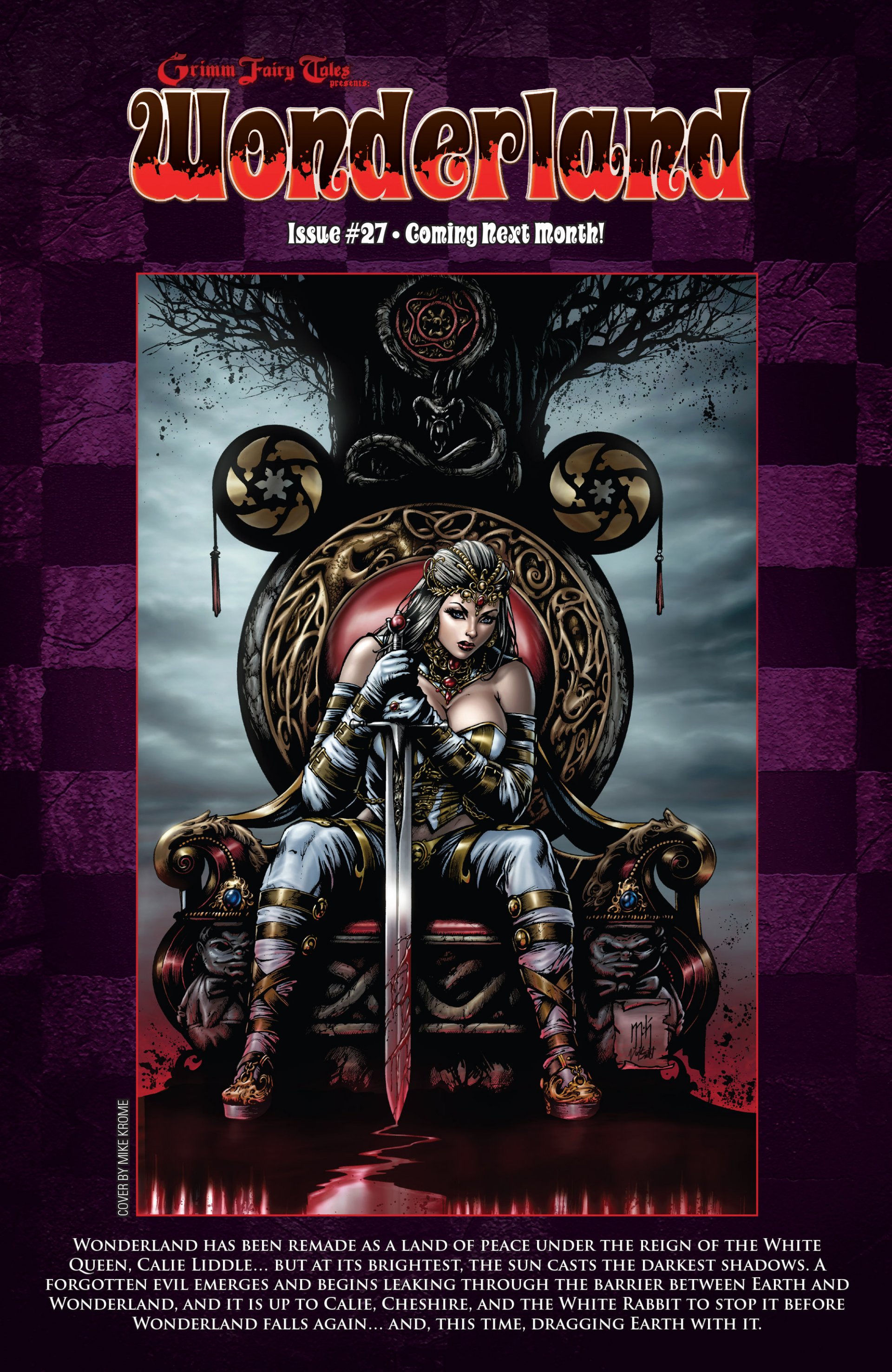 Read online Grimm Fairy Tales presents Wonderland comic -  Issue #26 - 24