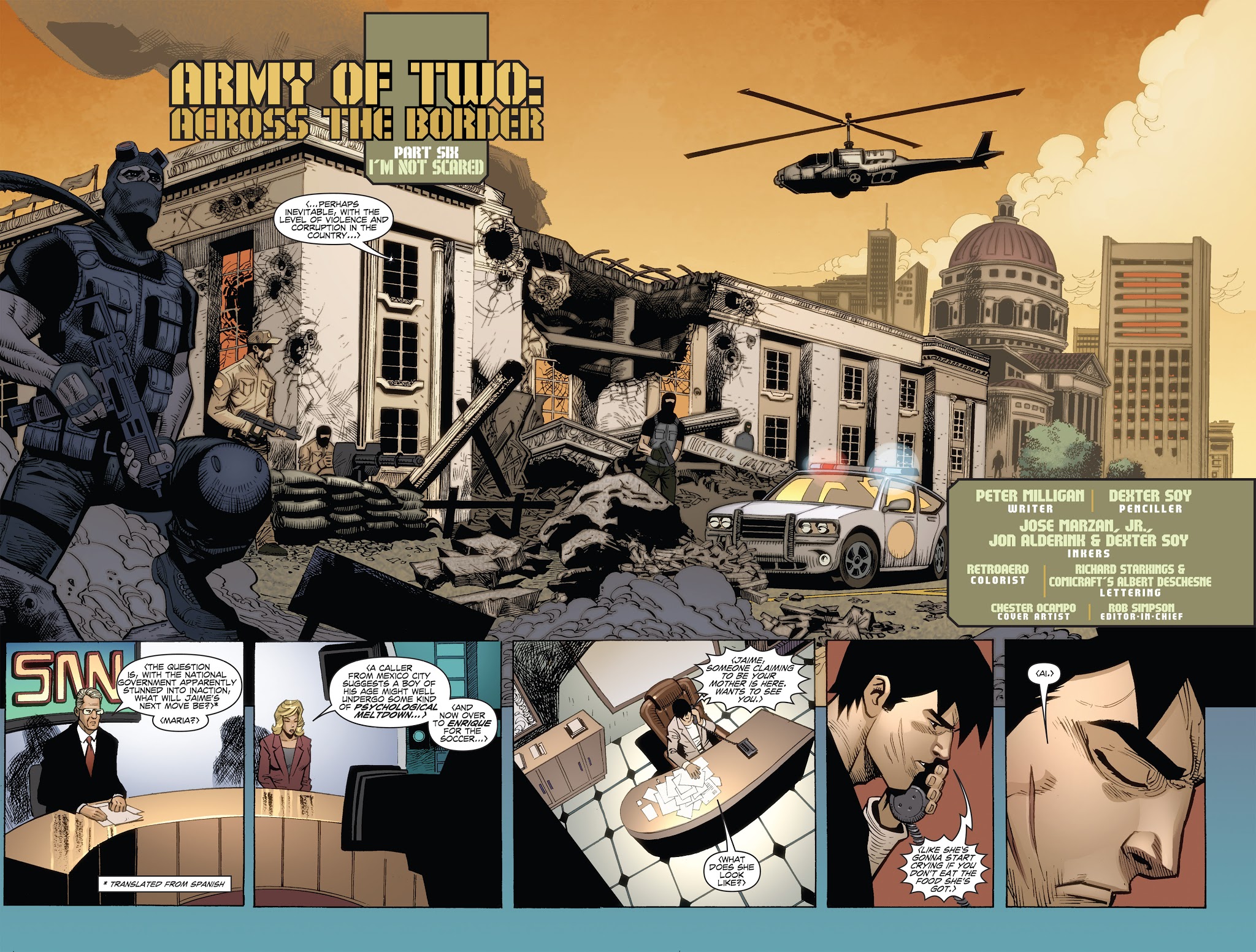 Read online Army of Two comic -  Issue #6 - 4