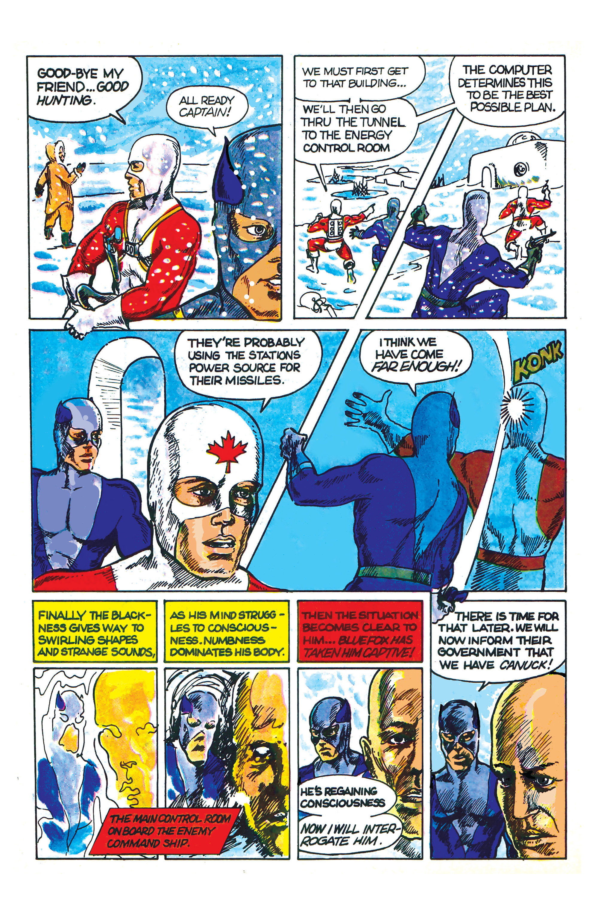 Read online Chapterhouse Archives: Captain Canuck comic -  Issue #1 - 14