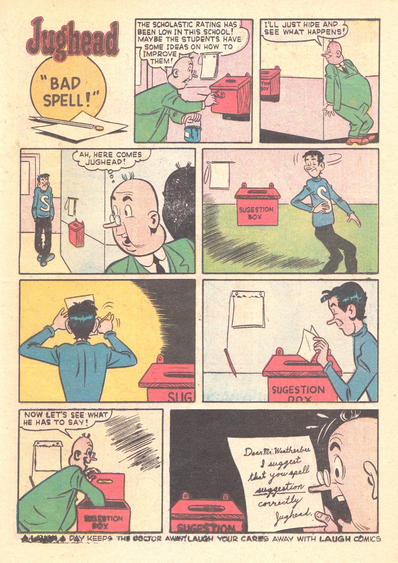 Read online Archie's Pal Jughead comic -  Issue #35 - 25