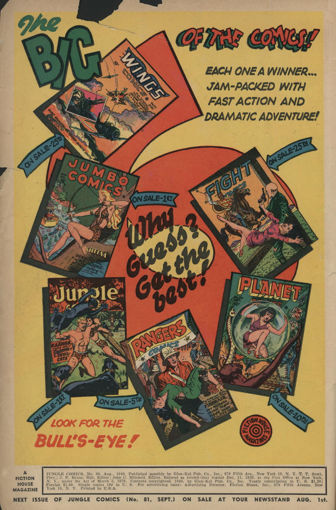 Read online Jungle Comics comic -  Issue #80 - 2