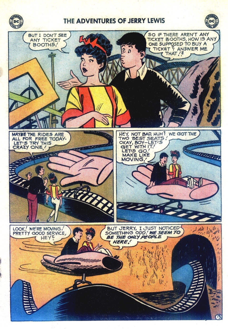 Read online The Adventures of Jerry Lewis comic -  Issue #64 - 17