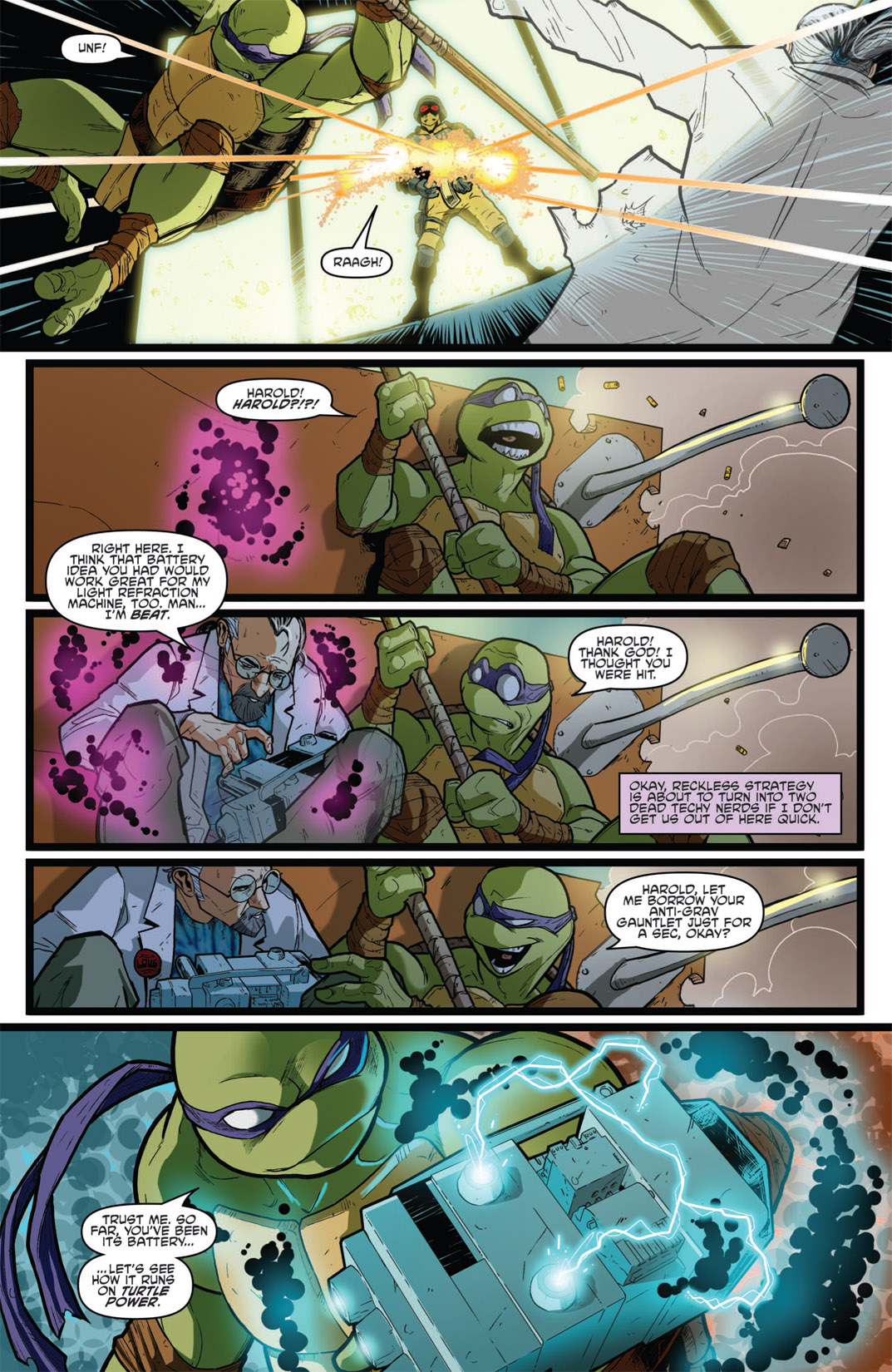 Read online Teenage Mutant Ninja Turtles Micro-Series comic -  Issue #3 - 24